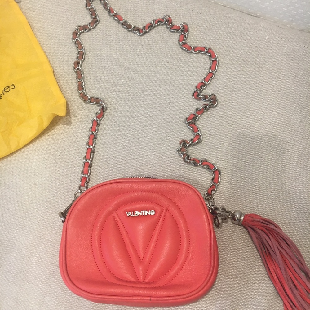 Mario Valentino leather cross body bag!!!